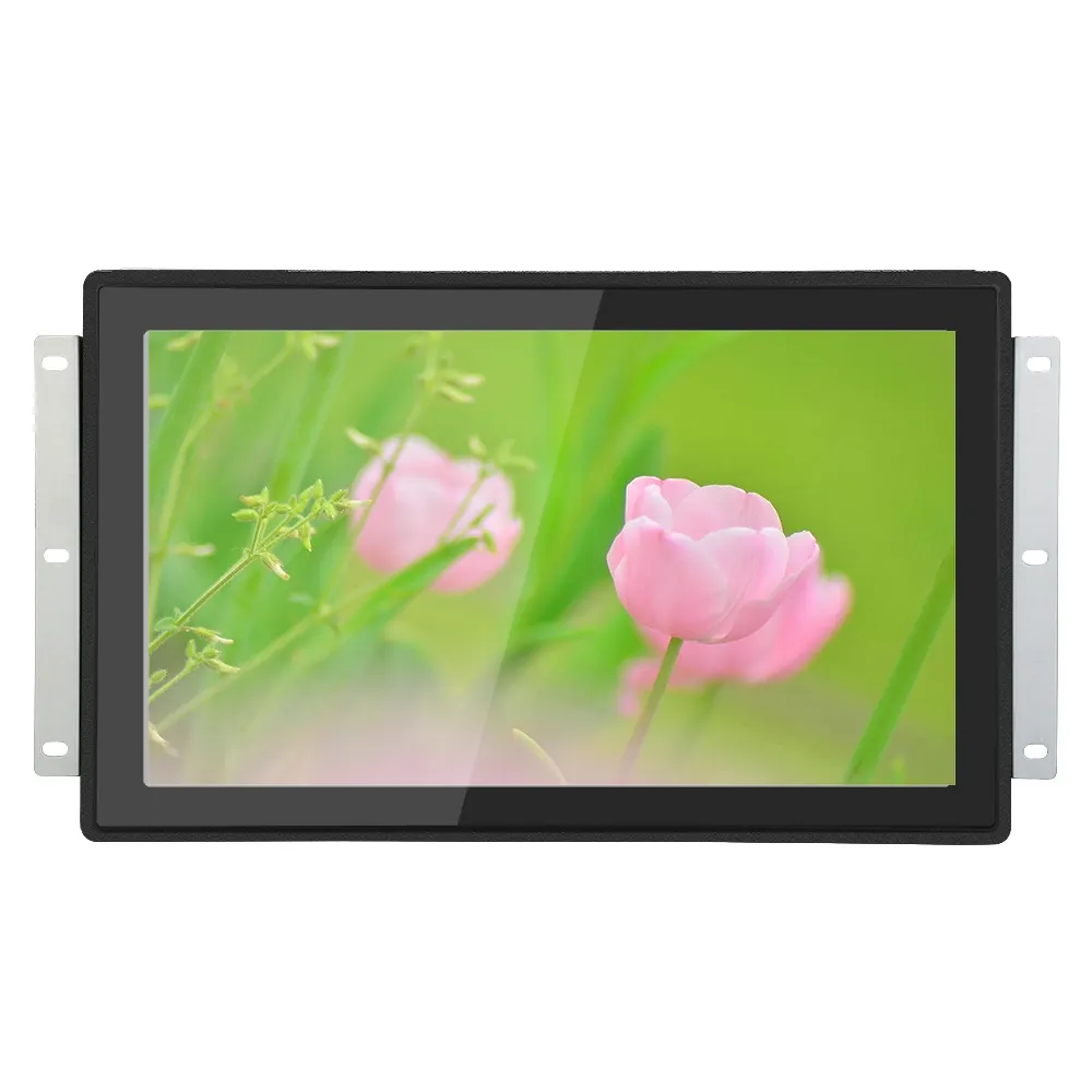 Bestview 13.3 Inch Capacitieve Touchscreen Display Monitor 1920*1080 Industriële Rooster Monitor Usb Vga Interface 16/9 Aspect
