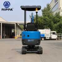 LIVRAISON GRATUITE rippa R10 1 tonne Micro-excavatrice sur chenilles CE EPA, petite mini-excavatrice compacte, machines de construction agricoles, moteur Kubota