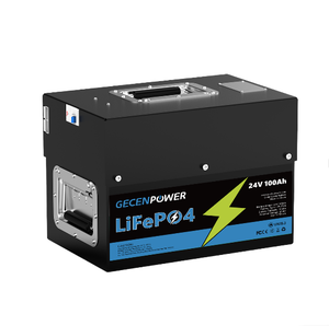 Paquete de Baterías de Litio Prismáticas Gecenpower GC-24V100Ah 24V 100Ah con BMS Inteligente y Garantía de 3 Años para Carritos de Golf y Montacargas - Product Image 1