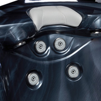 Virlux Spa de jardin autoportant 5 places en acrylique, 55 jets, avec chauffage, massage par air et hydromassage