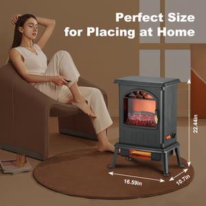 <span class=keywords><strong>Chimenea</strong></span> Eléctrica Independiente de Cuarzo Infrarrojo de Alta Calidad y Bajo Precio con <span class=keywords><strong>Efecto</strong></span> de <span class=keywords><strong>Fuego</strong></span> - Product Image 6