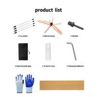 Kit de nettoyage de cheminée Le China Chimenea Kitchen Sweep, produits de nettoyage de cheminée, Reinigungsmittel