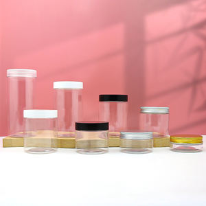 Grosir wadah kosmetik kosong Jar wadah plastik PET kecil plastik bening dengan tutup disesuaikan 3g 5g 10g 15g 20g 30g - Product Image 2