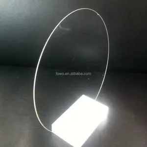 Borosilikat cam Lens pencere Borofloat diskler