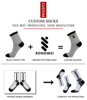 Chaussettes de sport respirantes à semelles épaisses pour équipes de basketball, vente en gros