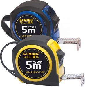 KEMING Ruban à mesurer rétractable traditionnel populaire en acier, système métrique et impérial, règle en plastique pour les entrepreneurs, mesure <span class=keywords><strong>de</strong></span> distance - Product Image 2
