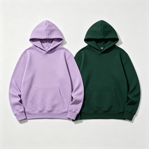 Sweat-shirt à capuche unisexe décontracté personnalisable de haute qualité, production OEM en gros avec logo personnalisé - Product Image 1