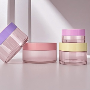 Wholesale Custom PET Empty 8oz 250g Body Butter Scrub <b>Jars</b> 8 oz Hair Wax Pomade <b>Jars</b> With Screw Lids Packaging <b>Plastic</b> <b>Jars</b> - Product Image 3