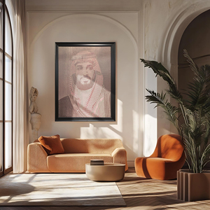 Hiện đại Nhà tường trang trí nghệ thuật điêu khắc nhà máy tùy chỉnh thép không gỉ kim loại bức tranh Chân Dung tùy chỉnh saudi treo - Product Image 5