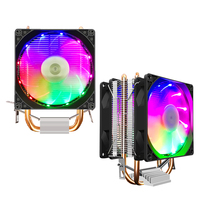 Ventilateur de refroidissement CPU et ventilateurs RGB pour boîtier PC LOVINGCOOL World Expo, prix usine, pour processeurs AMD/Intel, fabriqué en Chine