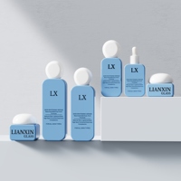 Flacon Pompe en Verre de 30ml 50ml 100ml Carré pour Lotion, Crème et Sérum Soin de la Peau, Ensemble de Bouteilles et Pots Cosmétiques de Luxe 30g 50g
