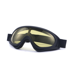 Occhiali Sportivi <span class=keywords><strong>X400</strong></span> per Bambini, Protezione Oculare Antivento e Antinebbia, Lenti Trasparenti Rinforzate per Moto e Biciclette Fuoristrada - Product Image 3