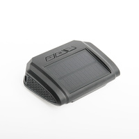 Horisens D14 LCD Kabelloses Auto-TPMS S2 Externes 4-Sensoren Solarbetriebenes 7-Reifen 433MHz 0-87 PSI Reifendruckkontrollsystem