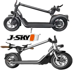 Venda quente de alta qualidade rápido longo alcance 400watt pneus grandes 12 polegadas scooters elétricos poderoso adulto