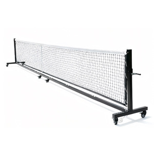 Filet de <span class=keywords><strong>tennis</strong></span> portable 12,8 m double 6 rangées pour entraînement intérieur/extérieur en PE - Product Image 5
