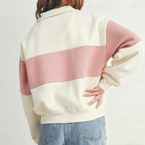 Sweat-shirt à capuche décontracté avec impression de lettres pour femmes OEM avec logo personnalisé Fabricant de sweats à capuche lourds pour femmes de grande taille - Product Image 6