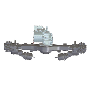 Essieu motrice intégré de haute qualité pour camionnette électrique avec moteur synchrone à aimants 336V 100KW - Product Image 4