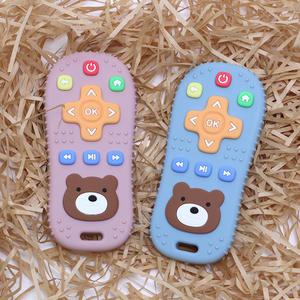 รีโมทคอนโทรลหมีน้อย, ไม้กัดฟัน, ไม้กัดฟันสำหรับเด็ก, กาวกัดฟัน, ทารกสามารถต้มอาหารน้ำได้, ของเล่นซิลิโคน - Product Image 3