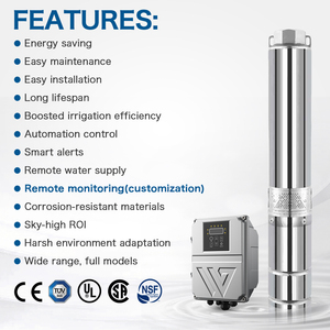 Cổ phiếu địa phương cao đầu áp lực cao dòng chảy lớn hiệu quả cao DC năng lượng mặt trời chìm bơm Kit để sử dụng nhà - Product Image 3