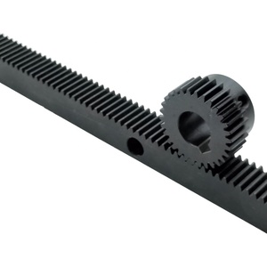 Cremagliera dentata dentata in acciaio solido in acciaio Cnc di precisione personalizzata - Product Image 3