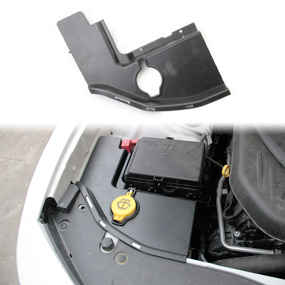 car accessories Windshield Washer Tank Engine Bay Side Cover Panel Trim for Dodge Charger 2015 2016 2017 2018 2019 2020