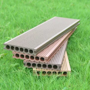 Customize various Modern exterior garden terrace interlock floor Wood plastic composite waterproof Outdoor wpc decking