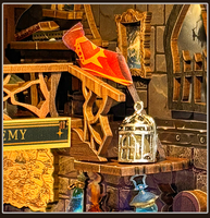 CAYI 2025 Magic Academy Kit de bricolage Book Nook en bois, artisanat fait main, maison de poupée miniature, insert pour étagère à livres
