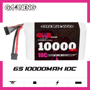 Batterie Li-ion GNB GAONENG 6S 10000mAh 22.2V 10C XT60 avec cellules Samsung 21700 50S pour bateaux, voitures et drones RC - Product Image 3
