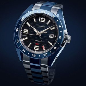Montre mécanique automatique pour homme de 46 mm, de haute qualité, étanche, en acier inoxydable, lumineuse, avec fonction GMT - Product Image 4