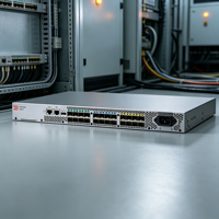 Nuevo Switch SAN de Fibra Óptica Brocade G710 Gen7, 8 Puertos Activados con Módulos SFP+, 64G FC para Almacenamiento Empresarial
