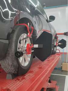 เครื่องตั้งศูนย์ถ่วงล้ออัตโนมัติ 4 ล้อ ความแม่นยำสูง รุ่น 3 มิติ สำหรับอู่ซ่อมรถ พร้อมอุปกรณ์บริการยาง - Product Image 5