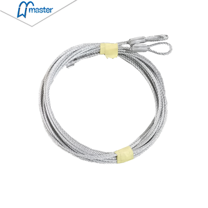 Master Well Vente en gros Kits de quincaillerie pour portes de garage sectionnelles Câbles de tension de levage pour portes de 7 'et 8' de haut Câble en acier pour portes de garage - Product Image 5