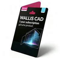 Wallis 商业版 1 年正版 AutoCAD 绘图工具软件 CD DVD 1 件