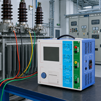 Testeur portable DYFA CT PT 180V 12A, analyseur de rapport transformateur courant-tension et de résistance d'enroulement pour les services publics électriques