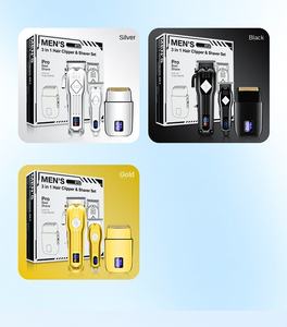 पुरुषों के लिए पेशेवर बालों के ट्रिमर/हेयर ट्रिमर/दाढ़ी शेवर किट, कॉर्डलेस बार्बर क्लिपर हेयर कटिंग किट, दाढ़ी आउटलाइनर किट - Product Image 5