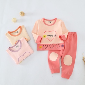 <span class=keywords><strong>Pijamas</strong></span> para Niños, Ropa <span class=keywords><strong>de</strong></span> Bebé, Conjuntos <span class=keywords><strong>de</strong></span> Algodón Puro, Manga Larga, Estampado <span class=keywords><strong>de</strong></span> Dibujos Animados, Unisex, Personalización al por Mayor, Primavera, Verano, Otoño - Product Image 1