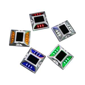 Алюминиевый приподнятый маркер тротуара кошачий глаз дорожные маркеры алюминиевая солнечная светодиодная дорожная шпилька - Product Image 1