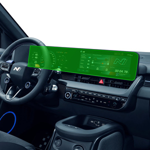 Protection d'écran en verre trempé anti-reflet, anti-rayures et anti-éclats pour écran de navigation central Hyundai <span class=keywords><strong>Ioniq</strong></span> <span class=keywords><strong>5</strong></span> / 5N / 6 / 6N 9, couverture intégrale - Product Image 1