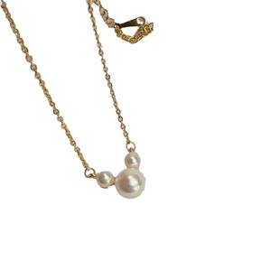 Collar con Colgante de Cabeza de Mickey de Zhuji, Versátil para Uso Diario, Cuentas de Perlas de Agua Dulce con Diseño Exclusivo para Toda Ocasión - Product Image 5