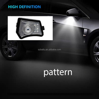 Projecteurs LED de tapis de sol pour rétroviseurs de voiture Jaguar XE XF XJ XK – Lampe de projection laser LED pour rétroviseur latéral