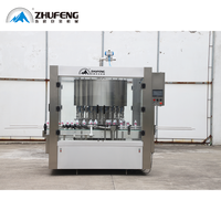 Machine de remplissage quantitative de contrôle de temps rotative automatique de prix usine pour le savon liquide facile à mousser de vinaigre de sauce de soja