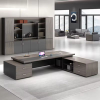 Bureau de direction LBZ-11X, mobilier de bureau, bureau de patron, bureau de direction exécutif, table de bureau de luxe, table de patron pour le bureau