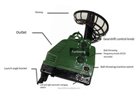 Robot de entrenamiento portátil y profesional programable para máquina de servicio de tenis de mesa