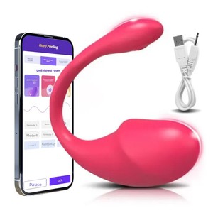 Juguetes Sexuales para Adultos, Huevos Vibradores Unisex a Prueba de Agua con Control Remoto y 9 Modos de Vibración Controlados por Aplicación - Product Image 6