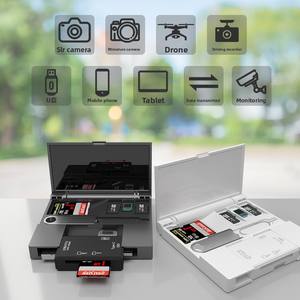 Lector de tarjetas Longima OTG más vendido, 2 ranuras tipo C // USB externo U disco TF/Transferencia de tarjeta SD - Product Image 1