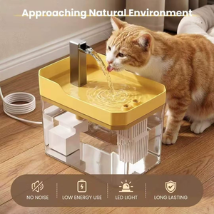 Plastic Pet <b>Water</b> <b>Dispenser</b> <b>Automatic</b> Mute Large Capacity Refilling Circulation System for Cats & Dogs Zhejiang - Product Image 2