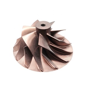 Rueda de turbina de planta de energía de turbina de gas para sistemas de energía Alstom, rueda resistente a altas temperaturas de superaleación Rene 80 fundida al vacío - Product Image 1