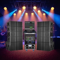 Système audio professionnel de haute qualité avec deux enceintes Line Array de 6,5 pouces, contrôleur DJ, système audio extérieur