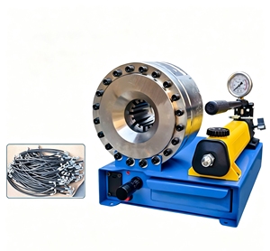 Máquina Manual para Trenzar Mangueras Hidráulicas de Alambre de Acero, Máquina Portátil para Crimpar Mangueras Hidráulicas Industriales, Desforradora de Mangueras, Enrolladora de Mangueras - Product Image 1