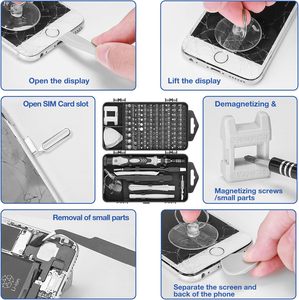 Juego de Destornilladores de Precisión Mini, Multifunción, CRV, Kit de Herramientas de Reparación Profesional para Teléfono, Laptop, PC y Gafas - Product Image 4